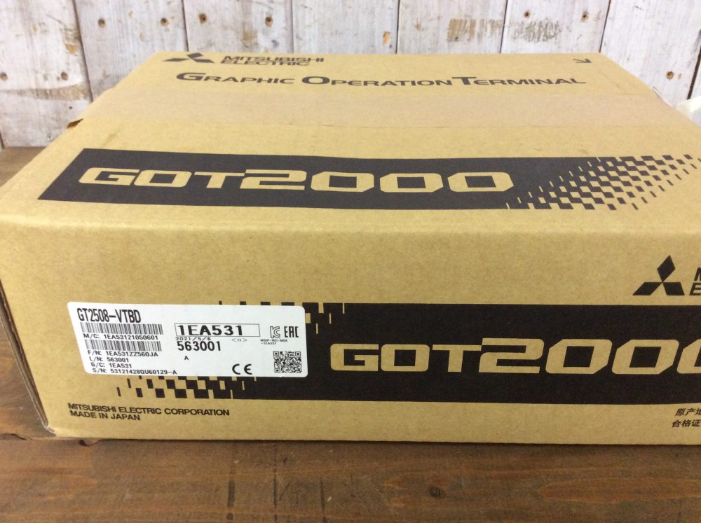 2023-07-21 MITSUBISHI 三菱電機 GOT2000 表示器 8.4型 VGA[640×480] TFTカラー液晶 GT2508-VTBD