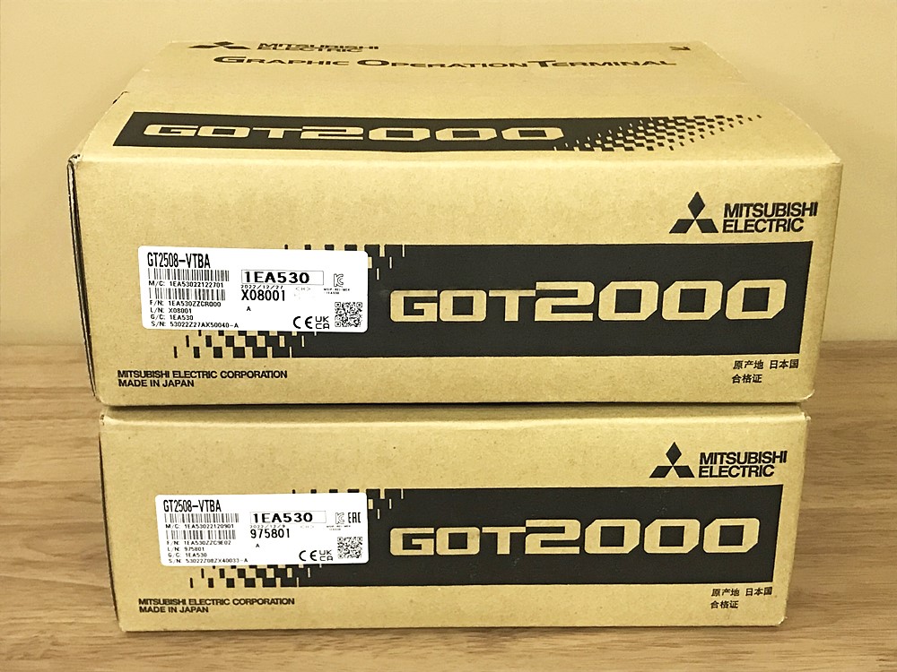 MITSUBISHI 三菱電機 GOT2000 8.4型TFTカラータッチパネル GT2508-VTBA 新品未使用品を宅配買取させて頂きました！