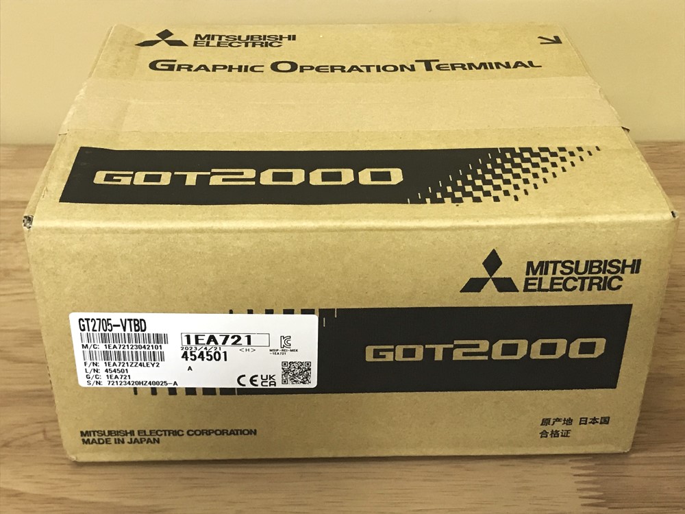 MITSUBISHI 三菱電機 GOT2000 5.7型TFTカラータッチパネル GT2507-VTBD 新品未使用品