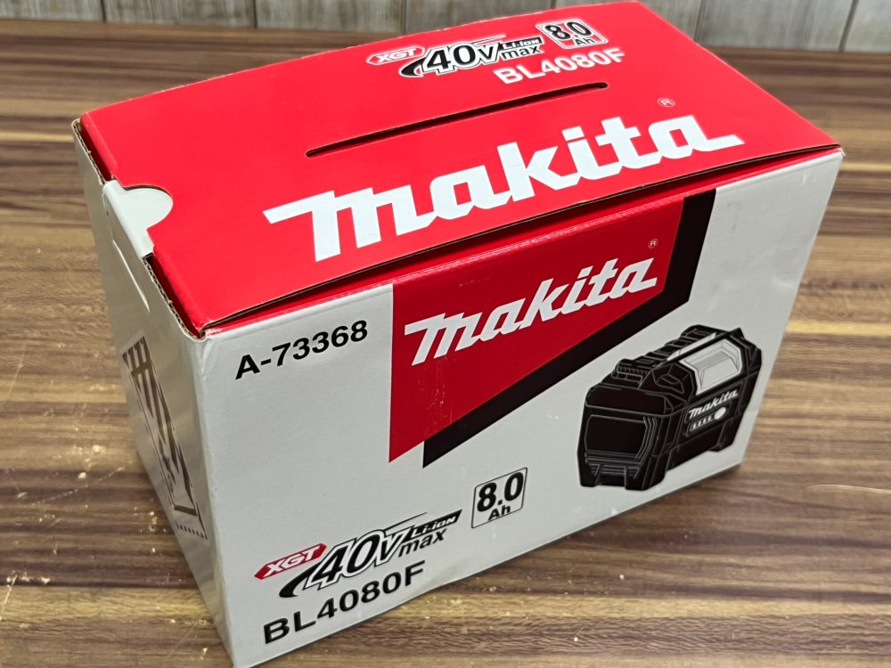 makita マキタ 40Vmax 8.0Ah リチウムイオンバッテリ BL4080F