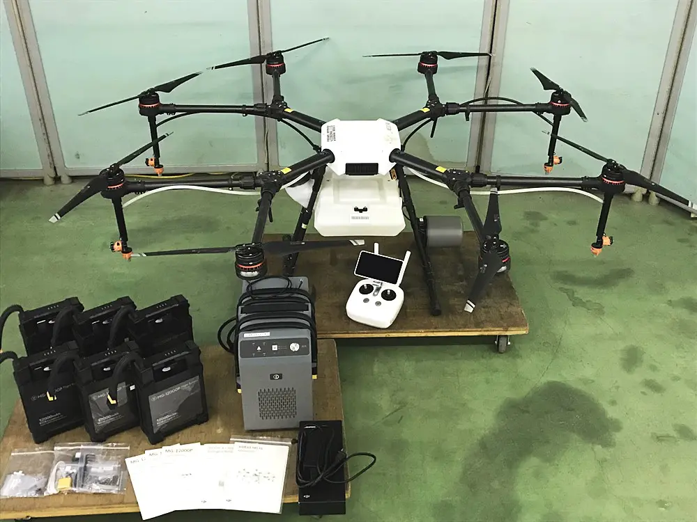 宅配買取】DJI 農薬散布用ドローン AGRAS MG-1S Advanced 中古品を宅配買取させて頂きました！☆DJI 産業用ドローンを宅配買取強化中！  茨城県 つくば市 日立市 ひたちなか市 鹿嶋市 大洗町 全国対応宅配買取☆ | 静岡県浜松市 新品工具・中古工具買取のことなら工具屋源さん