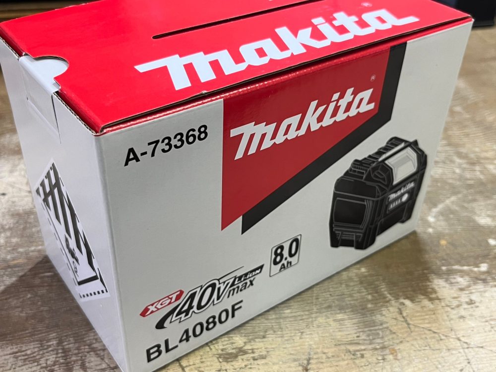 makita マキタ 40Vmax 8.0Ah 純正リチウムイオンバッテリ BL4080F