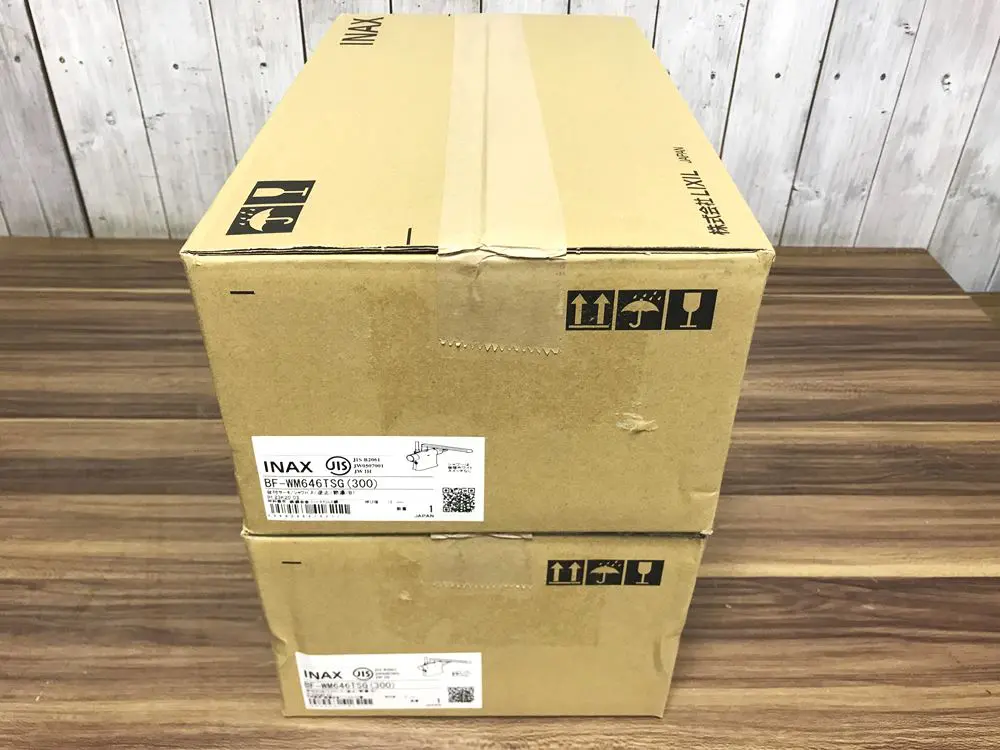 INAX イナックス クロマーレS サーモスタット付シャワーバス水栓 BF-WM646TSG(300) 新品未使用品を宅配買取させて頂きました!