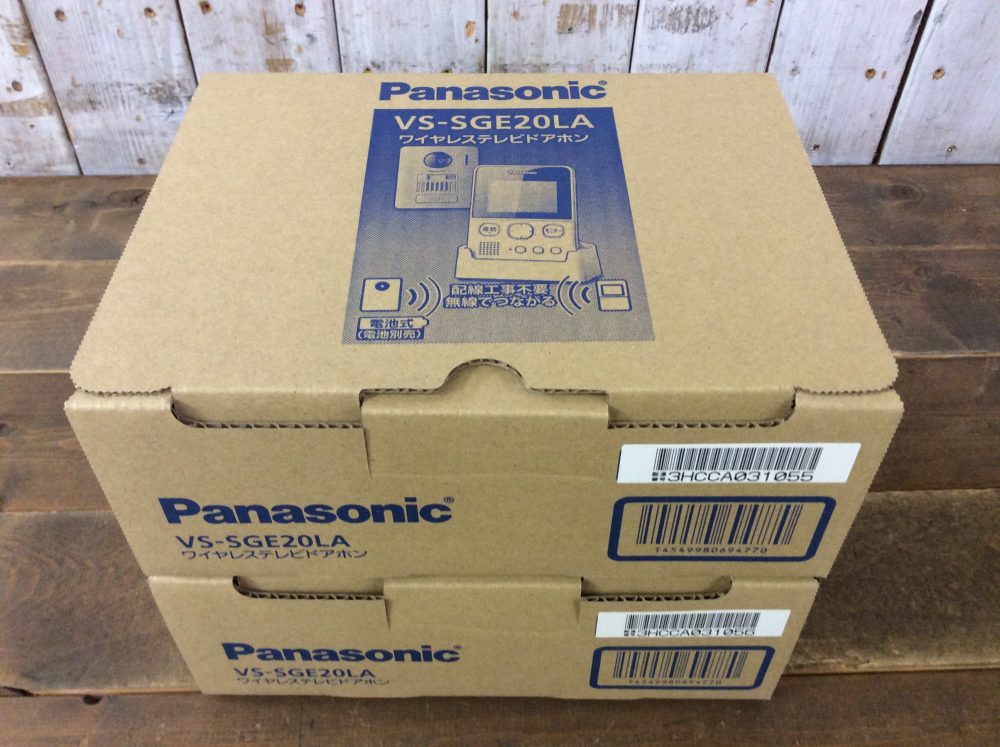 2023-12-29 Panasonic パナソニック テレビドアホン VS-SGE20LA