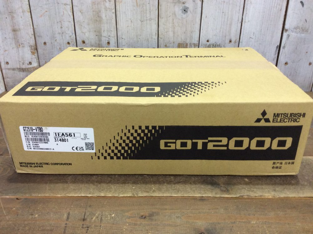 2024-01-14 MITSUBISHI 三菱電機 GOT2000 10.4型 VGA TFTカラー タッチパネル 表示器 GT2510-VTBD