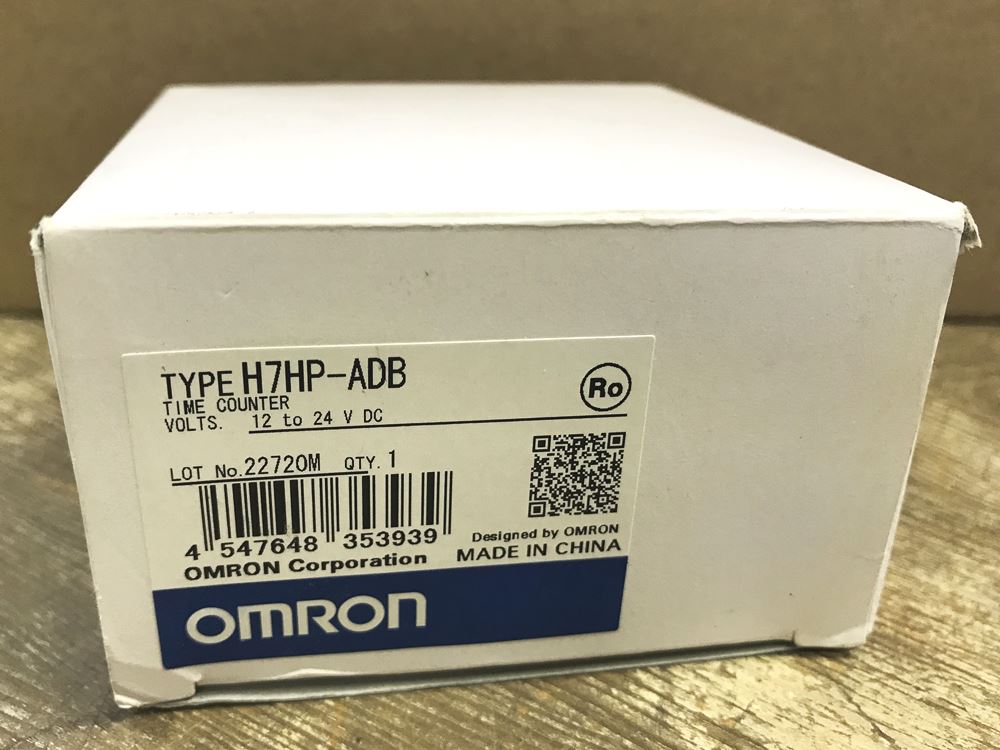 OMRON オムロン トータルカウンタ/タイムカウンタ(DIN72×36) H7HP-ADB 未使用品を宅配買取させて頂きました！