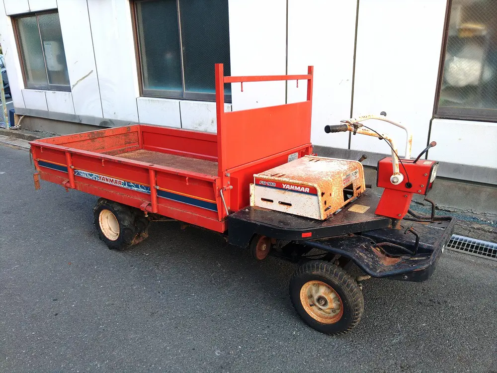 出張買取】 ヤンマー 運搬車 FG182 2WD 500kg ガソリン をお買取りさせていただきました！浜松市中央区 浜名区 天竜区 湖西市 磐田市  掛川市 豊橋市 豊川市 蒲郡市 田原市 島田市 牧之原市 藤枝市 工具 農機具 ユニットハウス 重機 機械 買取 | 静岡県浜松市 新品工具 ...