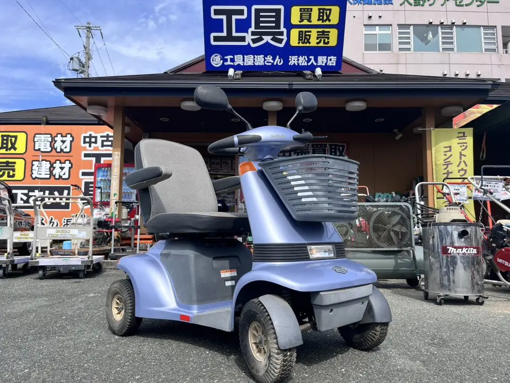 浜松入野店】SUZUKI スズキ セニアカー ET4A 中古品 をお買取させて頂きました！☆お片付けで出てきた工具農機具 ご不要品  是非お持ちください！ | 静岡県浜松市 新品工具・中古工具買取のことなら工具屋源さん