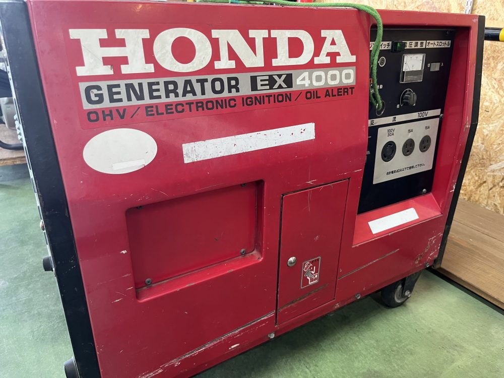 HONDA ホンダ 発電機 EX4000