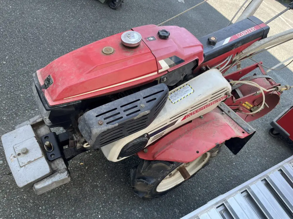 出張買取】三菱 耕運機 8.5馬力 MS85 中古品をお買取りさせていただきました！工具農機具 ユニットハウス 建設重機 大型機械 買取 浜松市中央区  浜名区 天竜区 湖西市 磐田市 掛川市 豊橋市 豊川市 蒲郡市 田原市 島田市 牧之原市 藤枝市 | 静岡県浜松市 新品工具・中古 ...