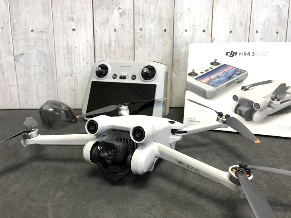 DJI ディージェイアイ カメラドローン Mini 3 Pro(ミニ3プロ) MT3M3VD 中古品を宅配買取させて頂きました！