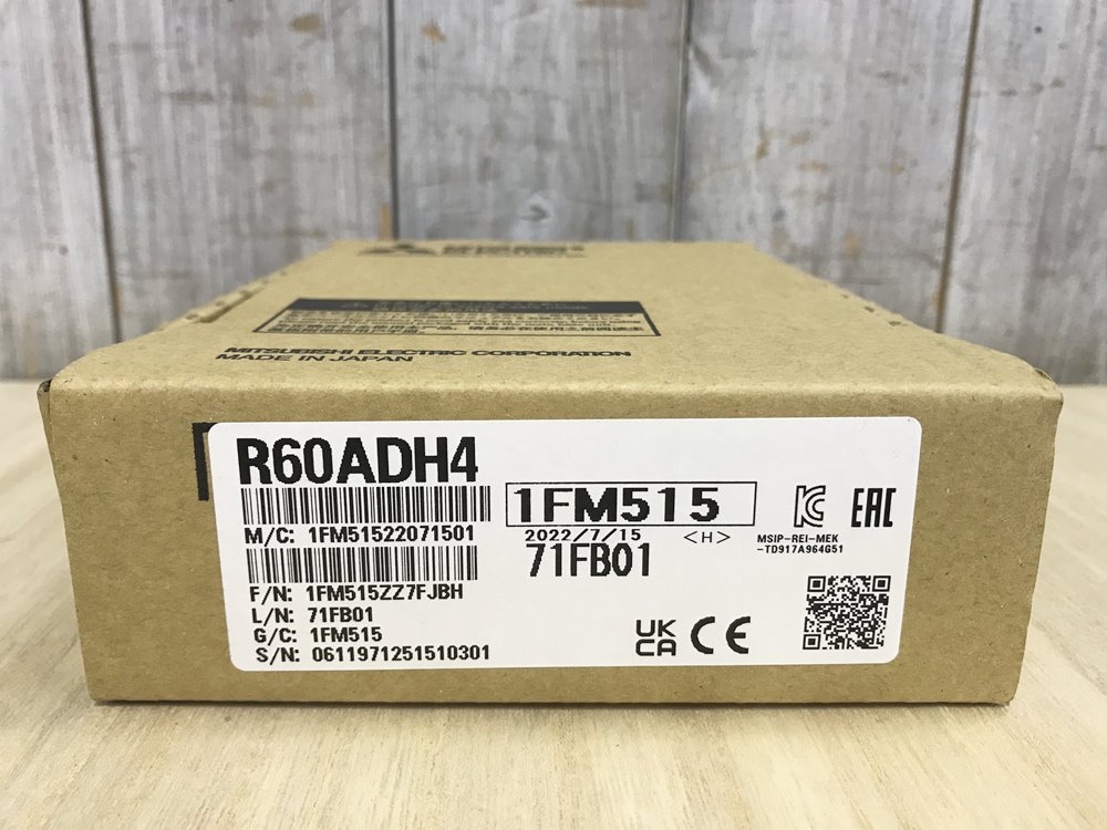 MITSUBISHI 三菱電機 MELSEC iQ-R 高速アナログ-デジタル変換ユニット R60ADH4