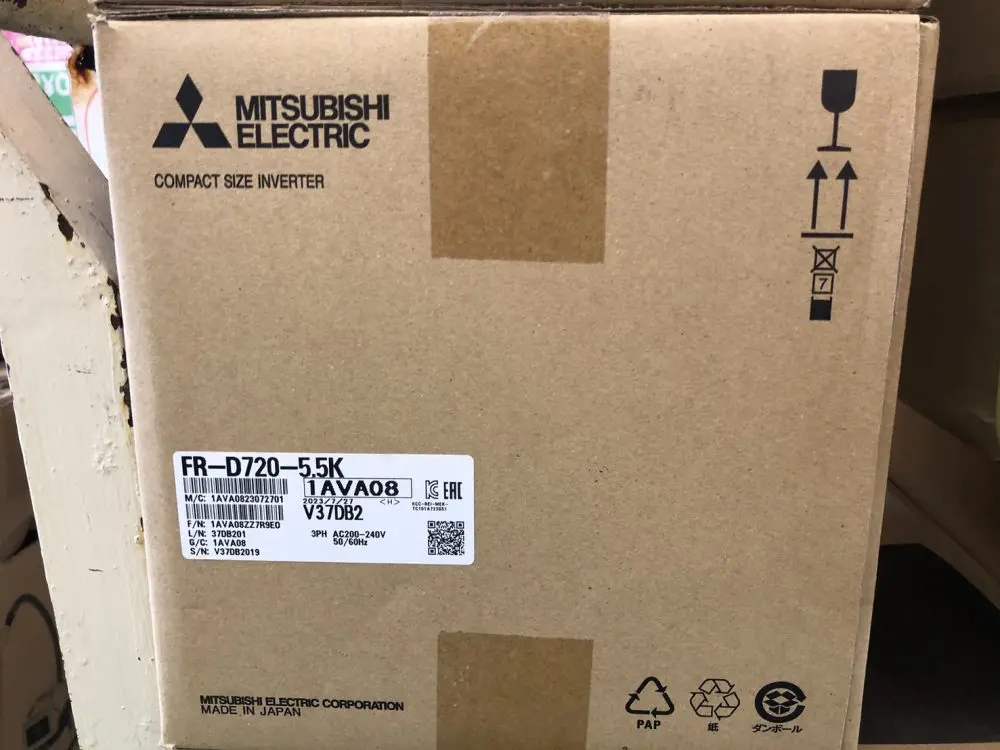 磐田インター店】MITSUBISHI 三菱電機 インバータ FR-D720-5.5K FA機器 未使用品を現金買取させていただきました！☆ 袋井市  掛川市 御前崎市 裾野市 静岡市 高価買取 査定無料 ☆ | 静岡県浜松市 新品工具・中古工具買取のことなら工具屋源さん