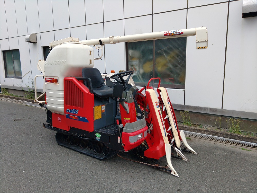 ヤンマー YANMAR コンバイン 2条刈 GC215