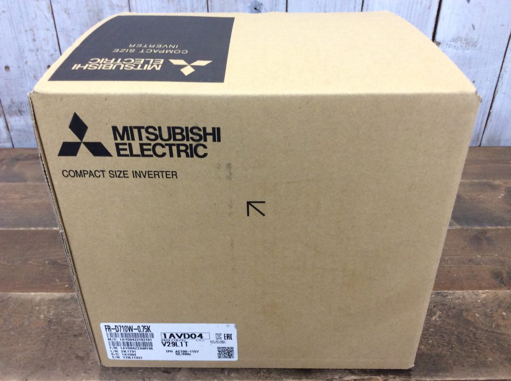 2024-11-06 MITSUBISHI 三菱電機 インバータ FR-D710W-0.75K