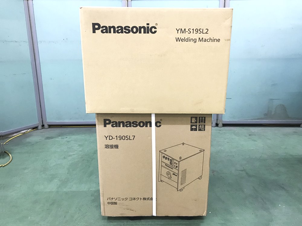 Panasonic Connect パナソニックコネクト スライドトランス半自動溶接機 YD190SL7 YM-S19SL2 新品未使用品を宅配買取させて頂きました！