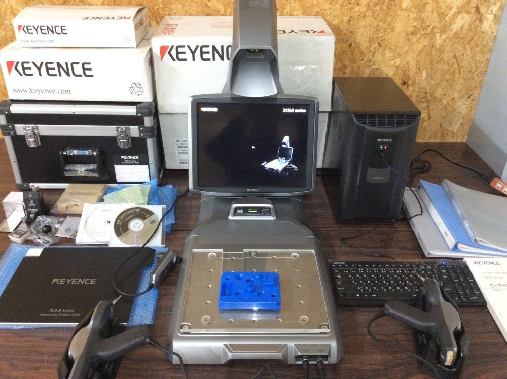 2024-12-23 KEYENCE キーエンス ハンディプローブ三次元測定機一式(2プローブ) XM-T1000・XM-1500・XM-P1000・IM-H1T