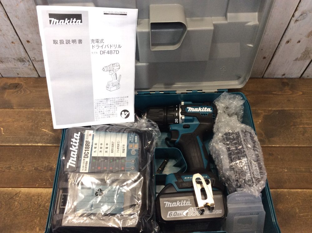 2025-01-24 makita マキタ 充電式ドライバドリル DF487DRGX