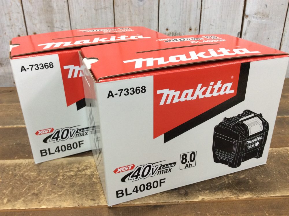 2025-01-23 makita マキタ 40Vmax 純正リチウムイオンバッテリー(40V8.0Ah) BL4080F