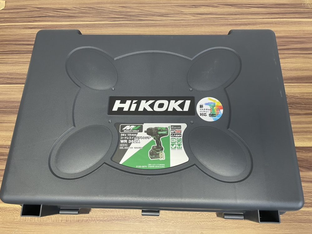 HiKOKI ハイコーキ 36V 19mmコードレスインパクトレンチ WR36DA 2XPZ