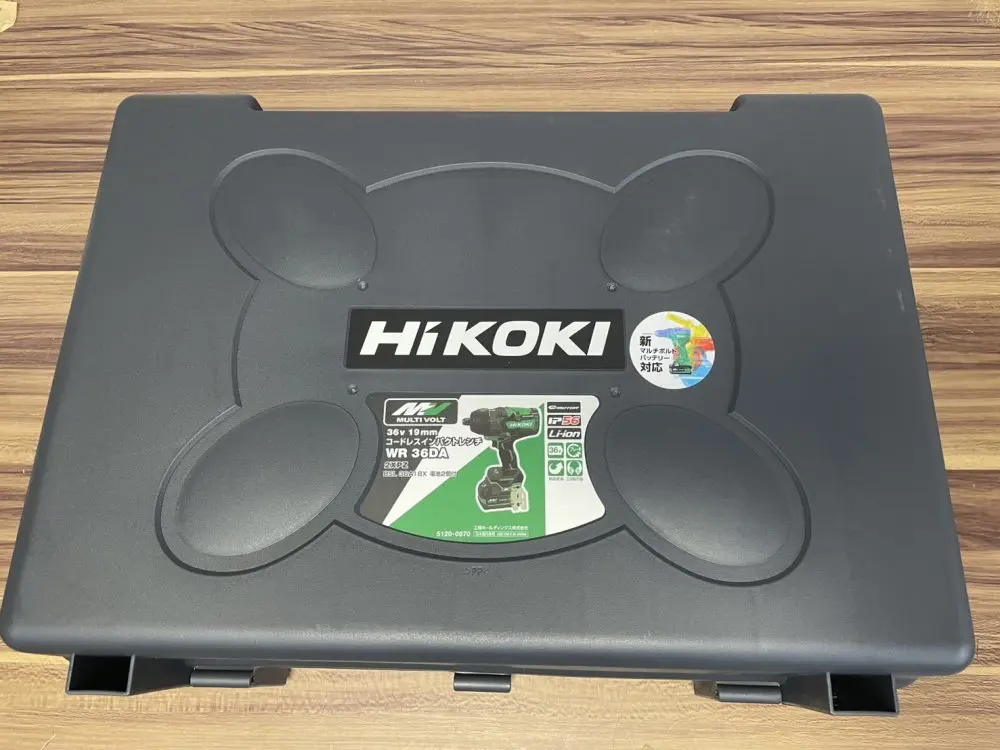 HiKOKI ハイコーキ 36V 19mmコードレスインパクトレンチ WR36DA 2XPZ
