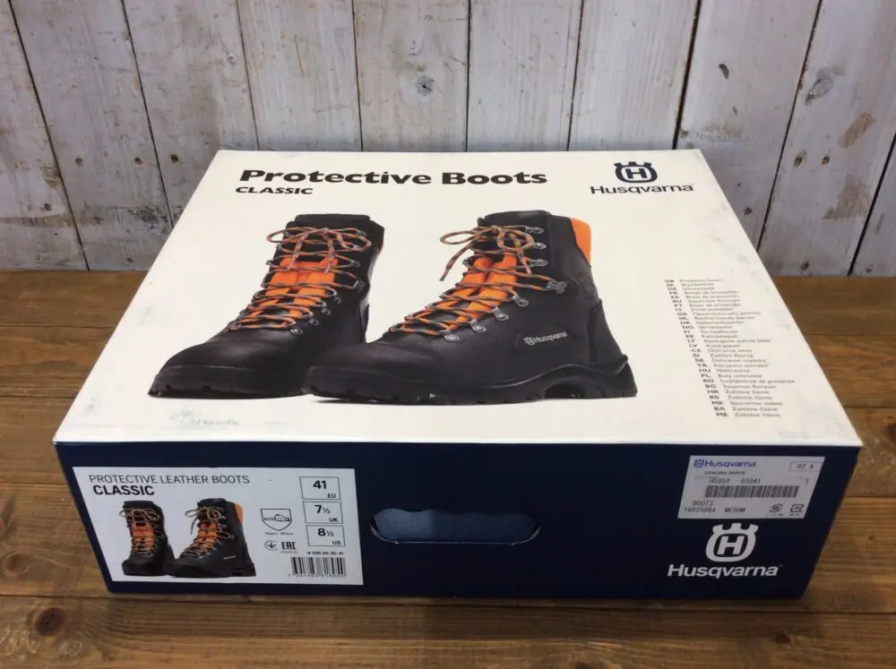 Husqvarna チェンソーブーツ　ワークブーツ 27cm 44(eu) Husqvarna チェンソーブーツ ワークブーツ 27cm 44(eu) 未使用
