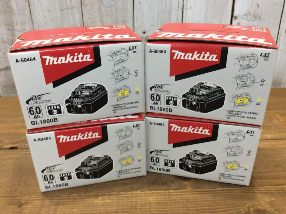 宅配買取】makita マキタ 純正リチウムイオンバッテリ 18V6.0Ah