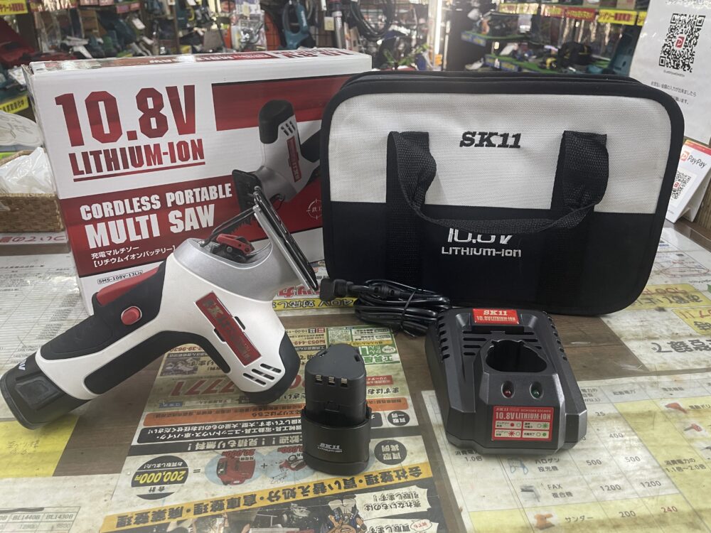 SK11 藤原産業 充電マルチソー SMS-108V-13Lis