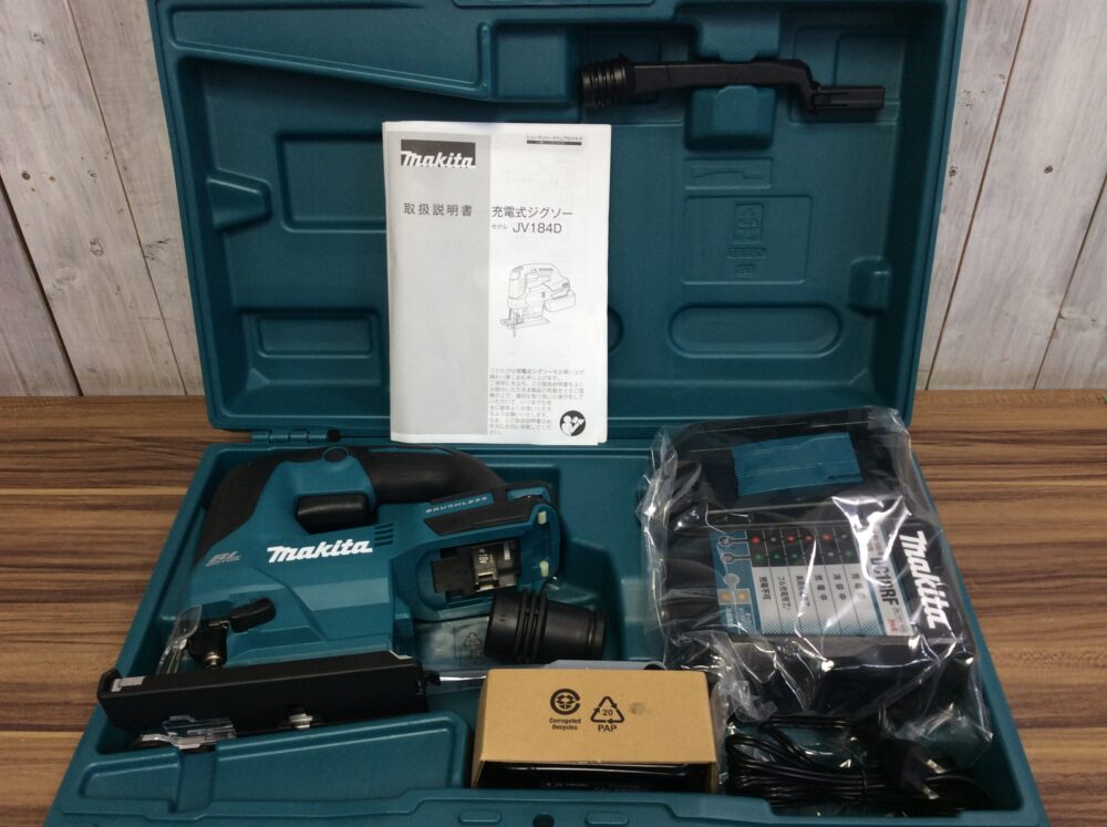 2025-09-22 makita マキタ 18V 充電式ジグソー バッテリ1個、充電器付 JV184DRG