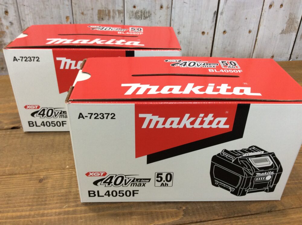 makita マキタ 40Vmax 5.0Ah リチウムイオンバッテリ 急速充電対応 BL4050F