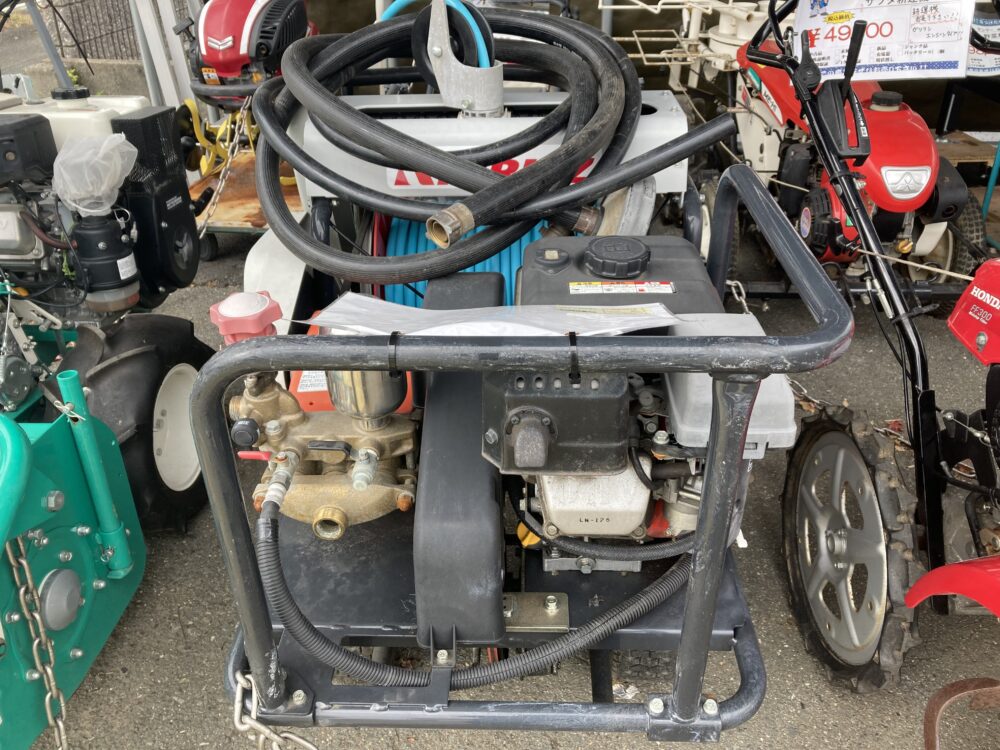 キョーリツ 自走キャリーエンジンセット動噴 AHP360 中古品