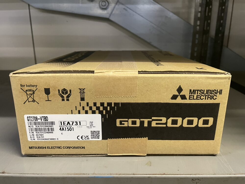 MITSUBISHI 三菱電機 GOT 表示器 タッチパネル 8.4型 GT2708-VTBD