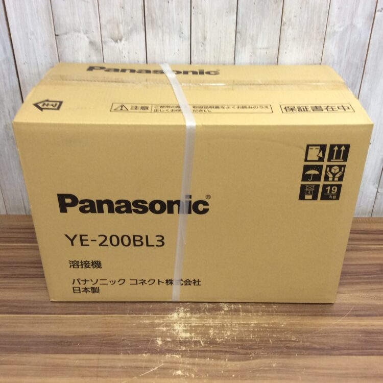 Panasonic パナソニック フルデジタル直流TIG溶接機+溶接トーチ+アルゴンガス調整器 YE-200BL3